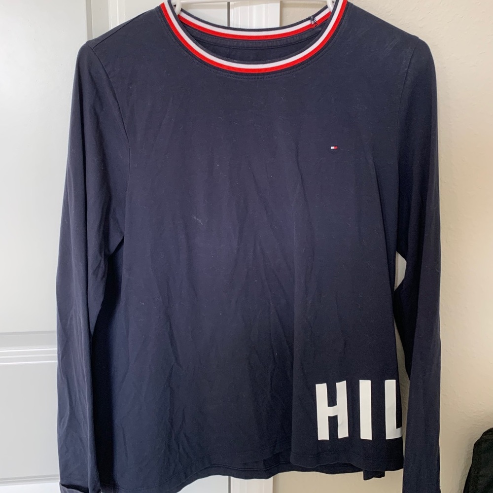 tommy hilfiger long sleeve shirt